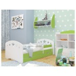 Postelja s predalom Happy Design Zvezdice